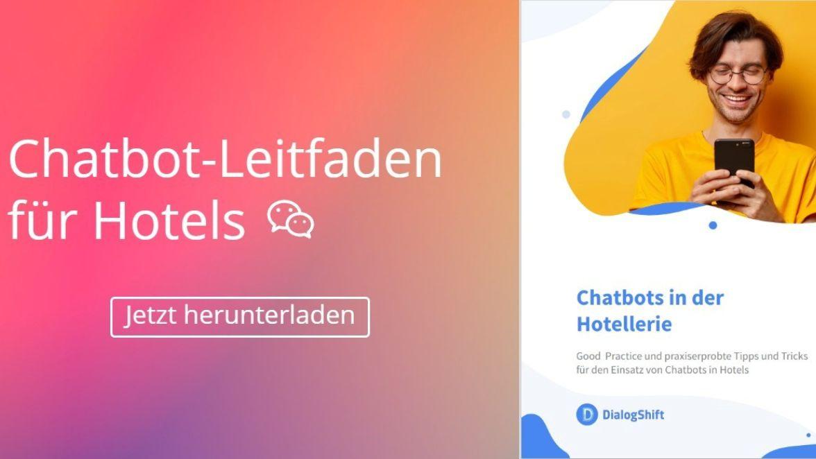 Titelbild von DialogShift über Chatbots in der Hotellerie